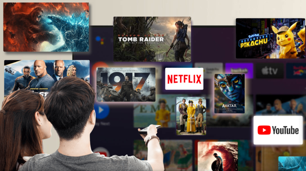 Android Tivi Sharp 4K 55 inch 4T-C55EK2X - Hệ điều hành
