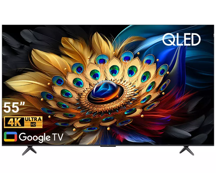 Google Tivi QLED TCL 4K 55 inch 55C655