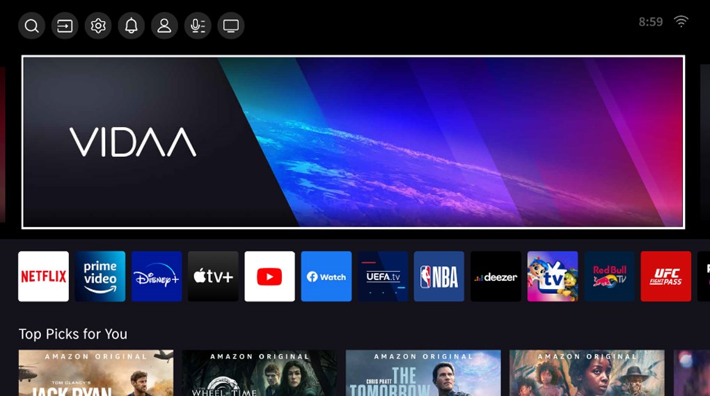 Smart Tivi ULED Hisense 4K 75 inch 75U6K - Hệ điều hành