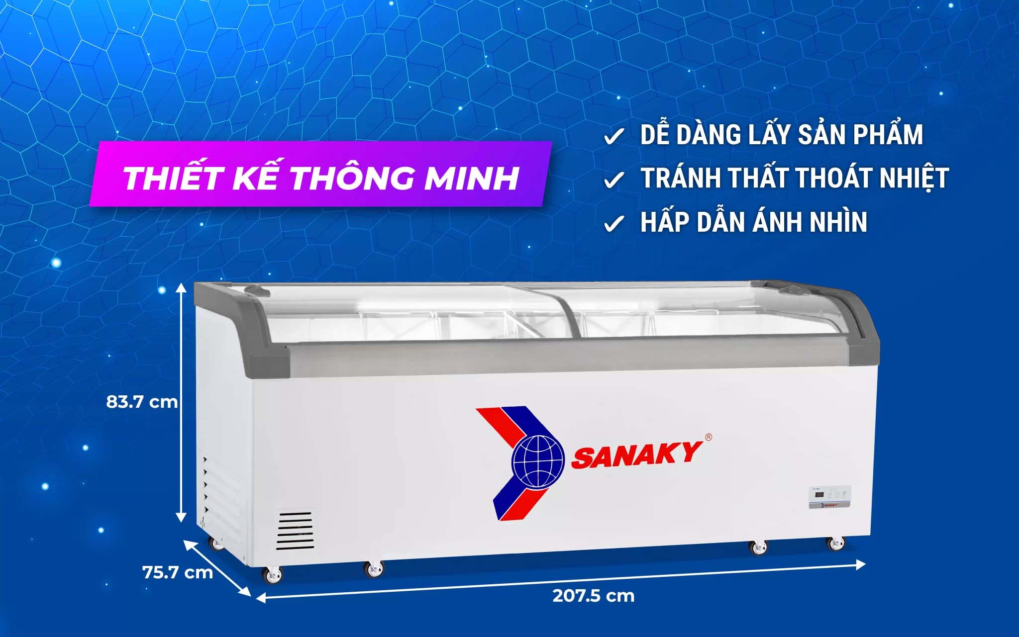 Tủ Đông Sanaky VH-1099KA