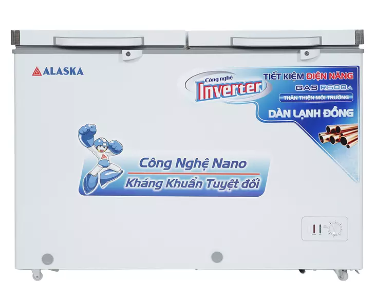 Tủ Đông Alaska Inverter 282 lít BCD 4568CI