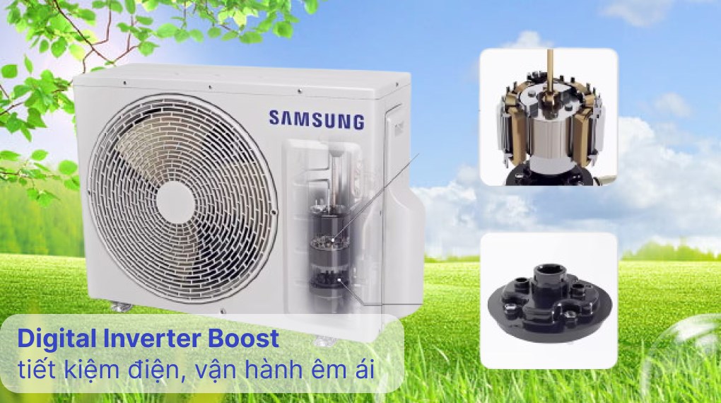 Máy lạnh Samsung Inverter 1 HP AR10DYHZAWKNSV - Công nghệ tiết kiệm điện