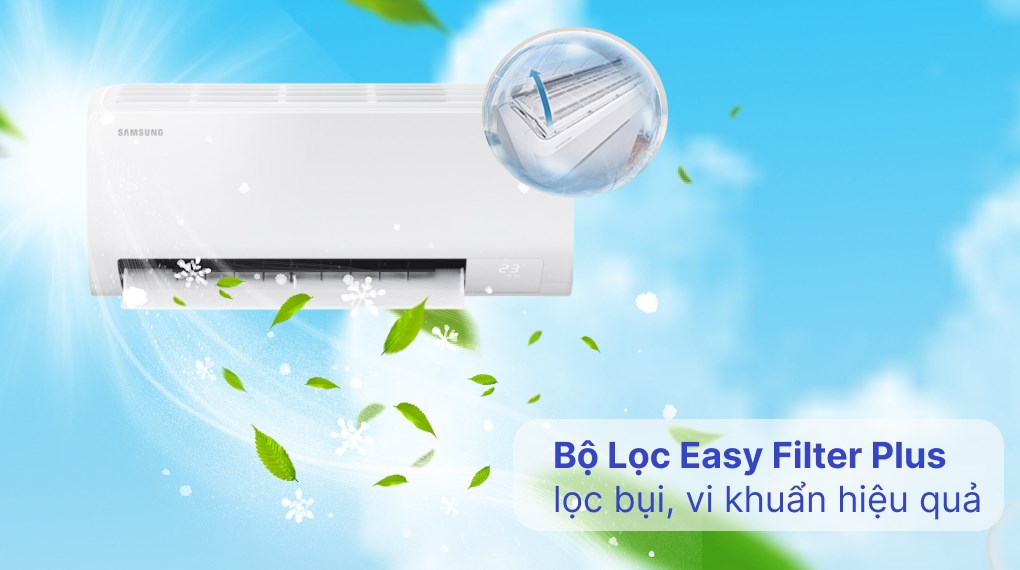 Máy lạnh Samsung Inverter 1 HP AR10DYHZAWKNSV - Khả năng lọc không khí