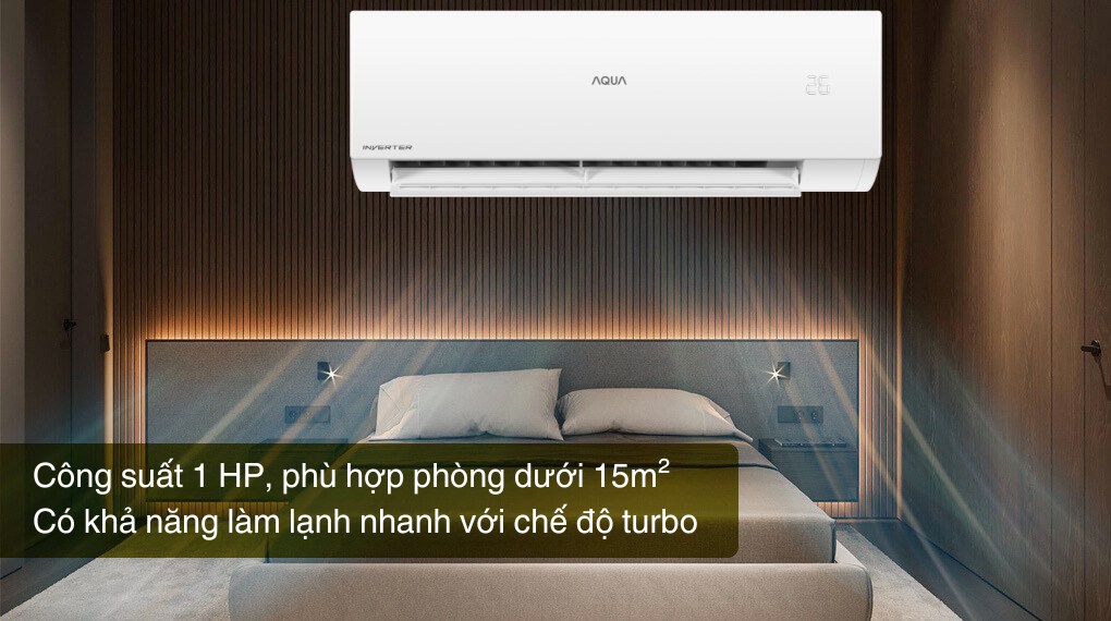 Máy lạnh AQUA Inverter 1 HP AQA-RUV10XAW2 - Công nghệ làm lạnh