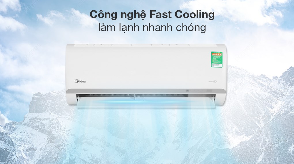 Máy lạnh Midea Inverter 1 HP MAFA-09CDN8 - Công nghệ làm lạnh