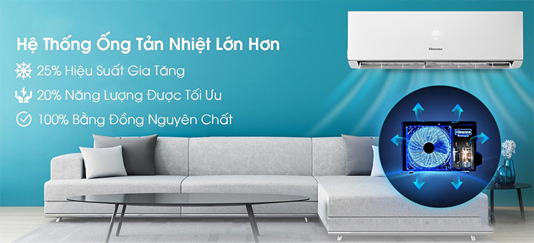 Máy Lạnh Hisense 1.5 HP AS-12CR4RVEDJ01 - Chỉ Giao tại HCM