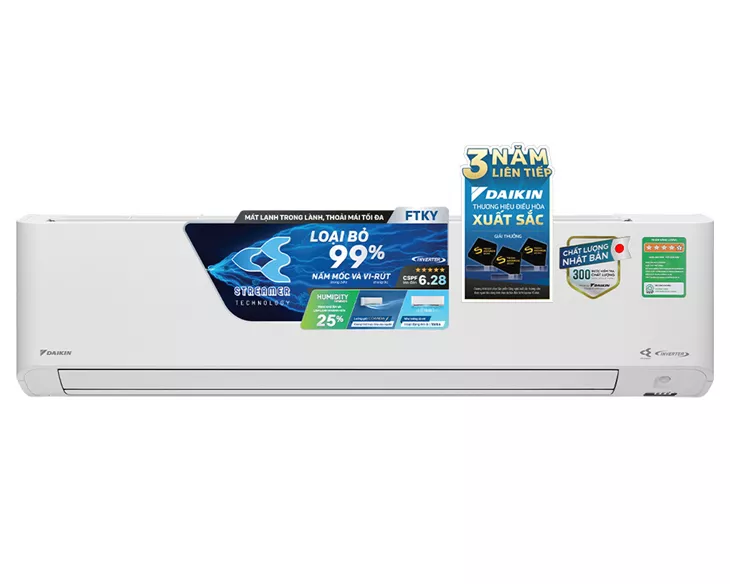 Máy lạnh Daikin Inverter 3 HP FTKY71WVMV