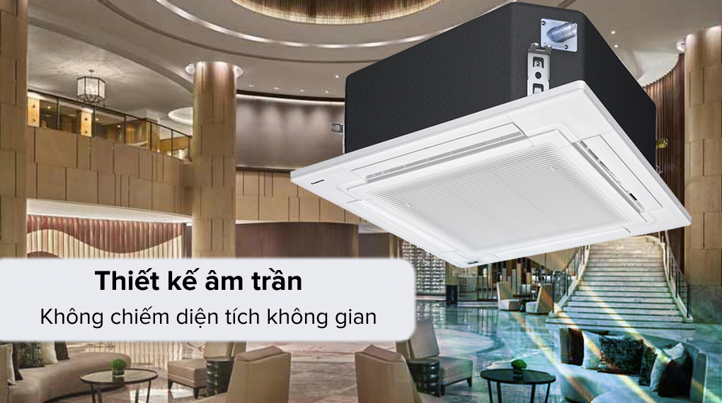 Máy lạnh âm trần Panasonic Inverter 5 HP S-3448PU3H / U-48PR1H5 - Thiết kế