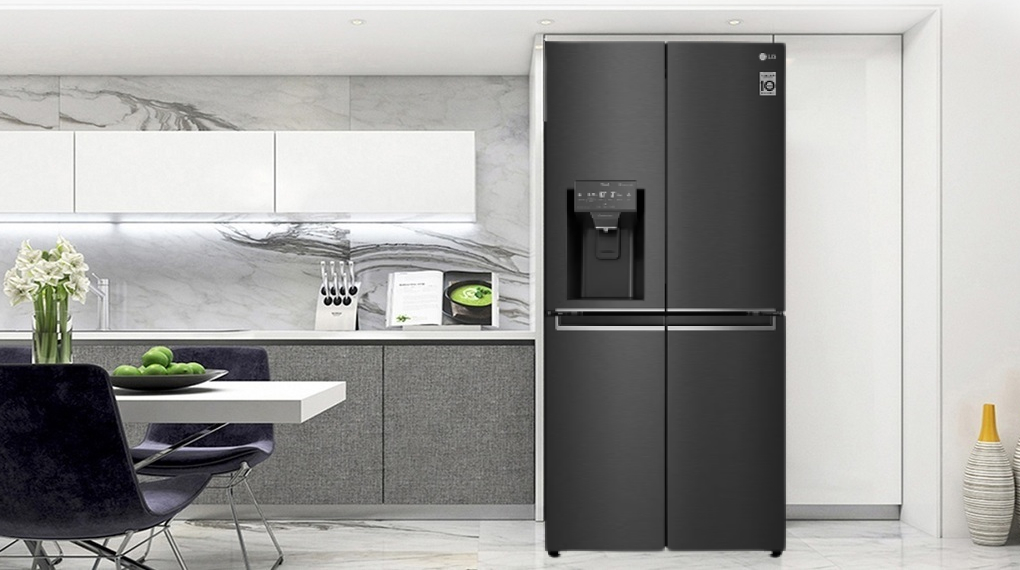 Tổng quan thiết kế Tủ lạnh LG Inverter 494 lít Multi Door GR-D22MBI