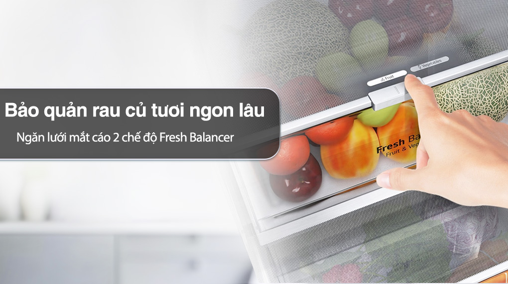 ngăn ẩm - Multi Door InstaView Door in Door GR-X22MBI