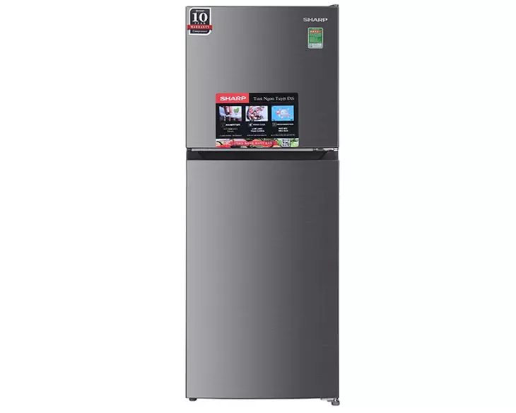 Tủ lạnh Sharp Inverter 215 lít SJ-X215V-SL