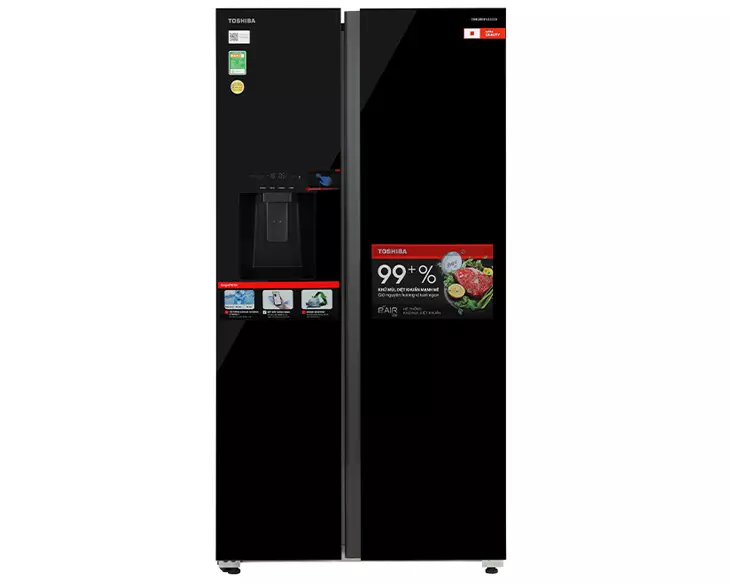 Tủ lạnh Toshiba Inverter 568 lít GR-RS755WIA-PGV(22)-XK