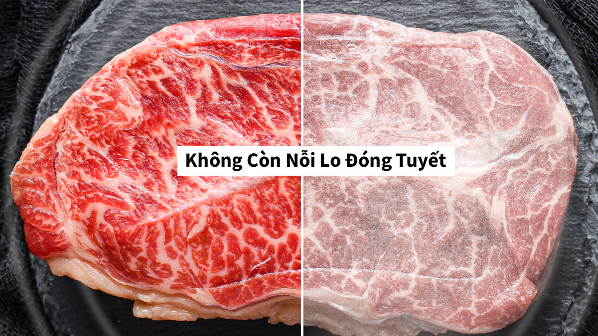 Công nghệ Total No Frost đánh tan nỗi lo đóng tuyết trong tủ