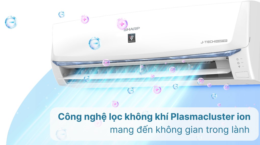 Máy lạnh Sharp Inverter 1.5 HP AH-XP13BSW - Công nghệ lọc bụi