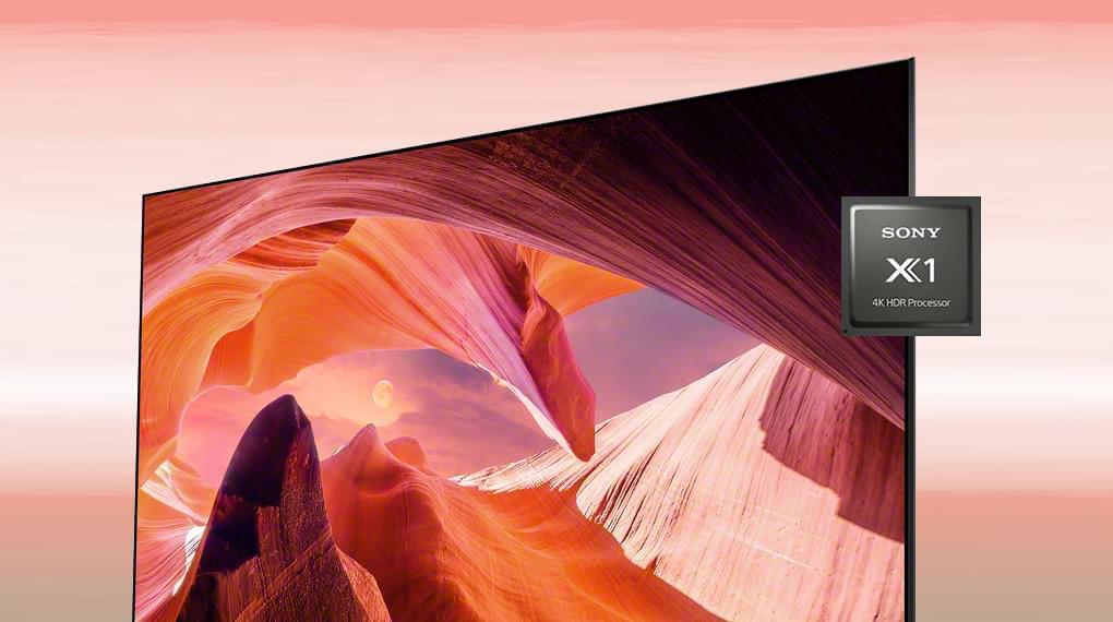 Google Tivi Sony 4K 55 inch 55X80L - Bộ xử lý X1 4K HDR 