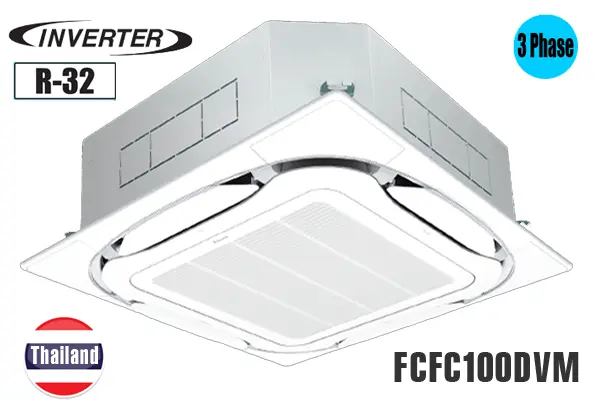 Máy lạnh âm trần Daikin FCFC125DVM / RZFC125EY1 + BRC2E61 + BYCQ125EAF